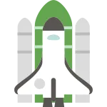 Space Shuttle SVG Icon